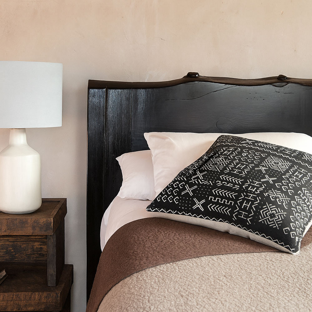 Pagosa Live Edge Headboard
King - 84 x 3 x 48 H inches
Ebony Pagosa Live Edge Headboard
King - 84 x 3 x 48 H inches
Ebony