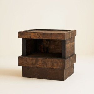 Durango Solid Wood Bedside Table
24 x 17 x 24 H inches
Dark Walnut Finish