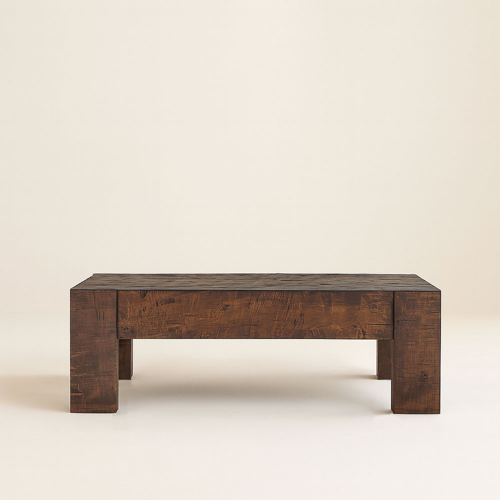 Galisteo Cocktail Table
60 x 24 x 20 H inches
Dark Walnut Finish Galisteo Cocktail Table
60 x 24 x 20 H inches
Dark Walnut Finish
