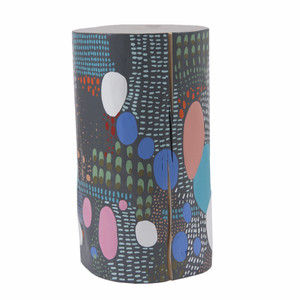 La Condesa Hand Painted Log Table
12 dia x 22 H inches