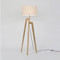 Touba Tripod Floor Lamp
21 dia x 60 H inches
Frake wood, Linen Shade
