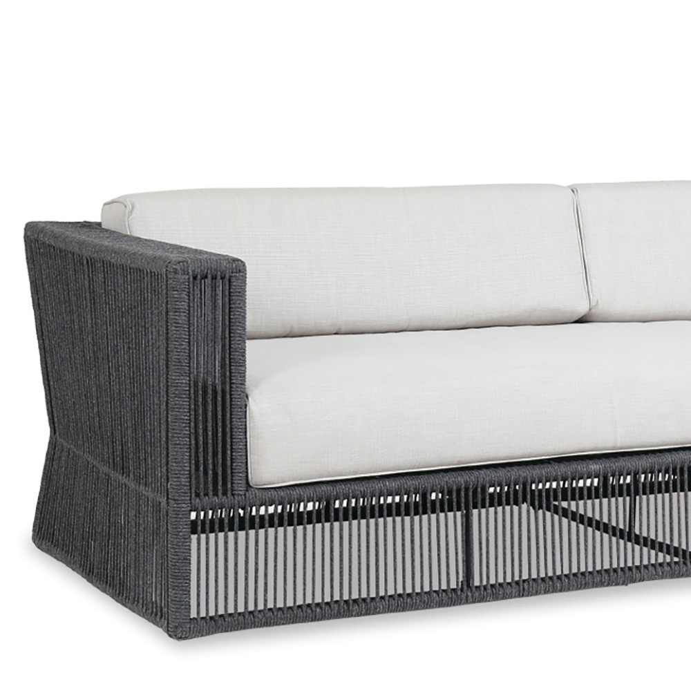 Milano Outdoor Sofa
91 x 35 x 28 H inches, 18 inch seat height
Powder Coated Aluminum, Acrylic, Canvas
Charcoal Grey Milano Outdoor Sofa
91 x 35 x 28 H inches, 18 inch seat height
Powder Coated Aluminum, Acrylic, Canvas
Charcoal Grey