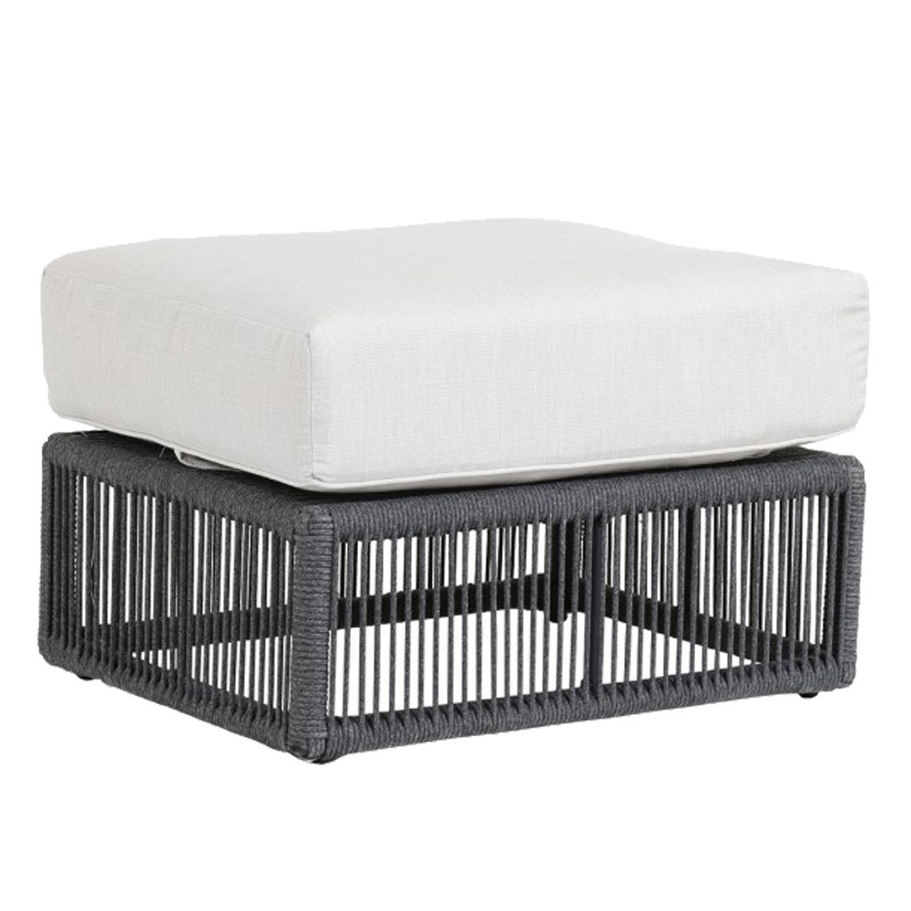 Milano Outdoor Ottoman
30 x 23 x 18 H inches
Powder coated aluminum frame with woven acrylic rope
Charcoal Grey Milano Outdoor Ottoman
30 x 23 x 18 H inches
Powder coated aluminum frame with woven acrylic rope
Charcoal Grey