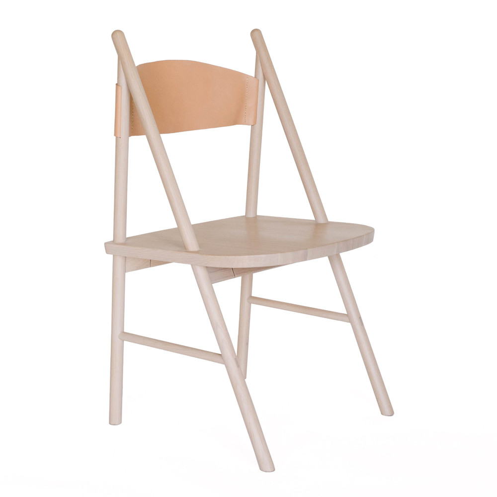 Cress Side Chair
21 x 20 x 36 H inches
Nude Oak, Natural Leather Cress Side Chair
21 x 20 x 36 H inches
Nude Oak, Natural Leather
