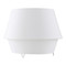 Minimalo Lamp - CMO-002
13.5 dia x 10.75 H inches
Linen
White