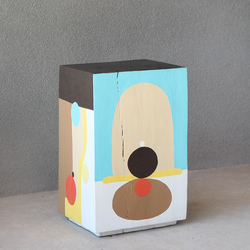 Rhythm Hand Painted Cube Table
12 x 12 x 19 H inches
Pine, Acrylic Paint Rhythm Hand Painted Cube Table
12 x 12 x 19 H inches
Pine, Acrylic Paint