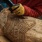 Kota Log Table Carving