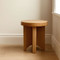 Xeno Occasional Table
18 dia x 20 H inches
White Oak
Natural