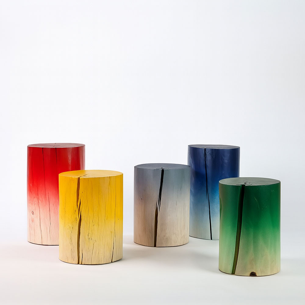 Ombre Painted Table - Handcrafted Ombr Furniture
