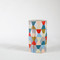 Harlequin Modern Hand Painted Log Table
12 dia x 22 H inches