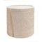 Nativo Hand Carved Solid Log Table
18 dia x 18 H inches
White Wash Finish