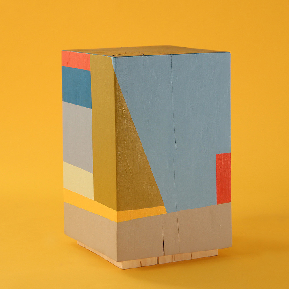 Geo Color Painted Cube Table
12 x 12 x 19 H inches
Pine, Acrylic Paint Geo Color Painted Cube Table
12 x 12 x 19 H inches
Pine, Acrylic Paint