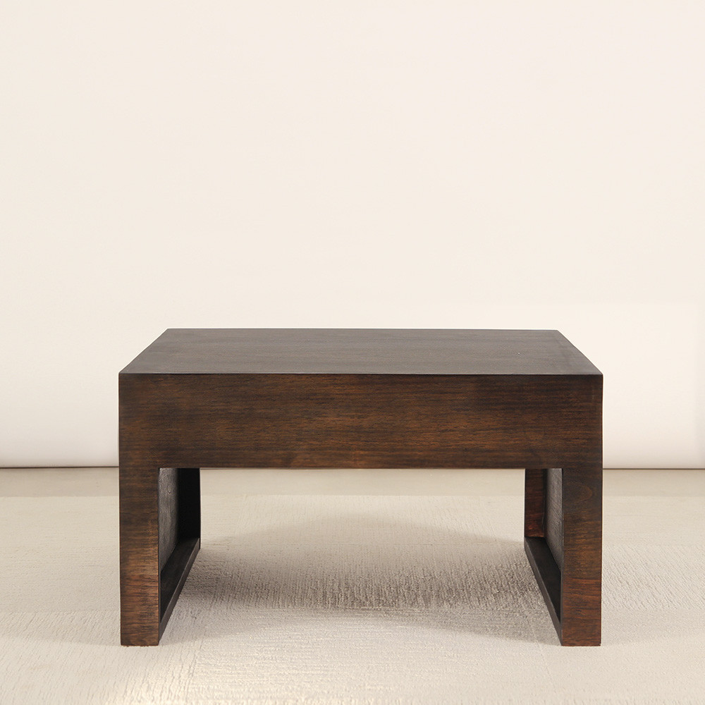 Zahavi Low Table
28 x 28 x 15 H inches
Spanish Cedar
Pale Black Zahavi Low Table
28 x 28 x 15 H inches
Spanish Cedar
Pale Black