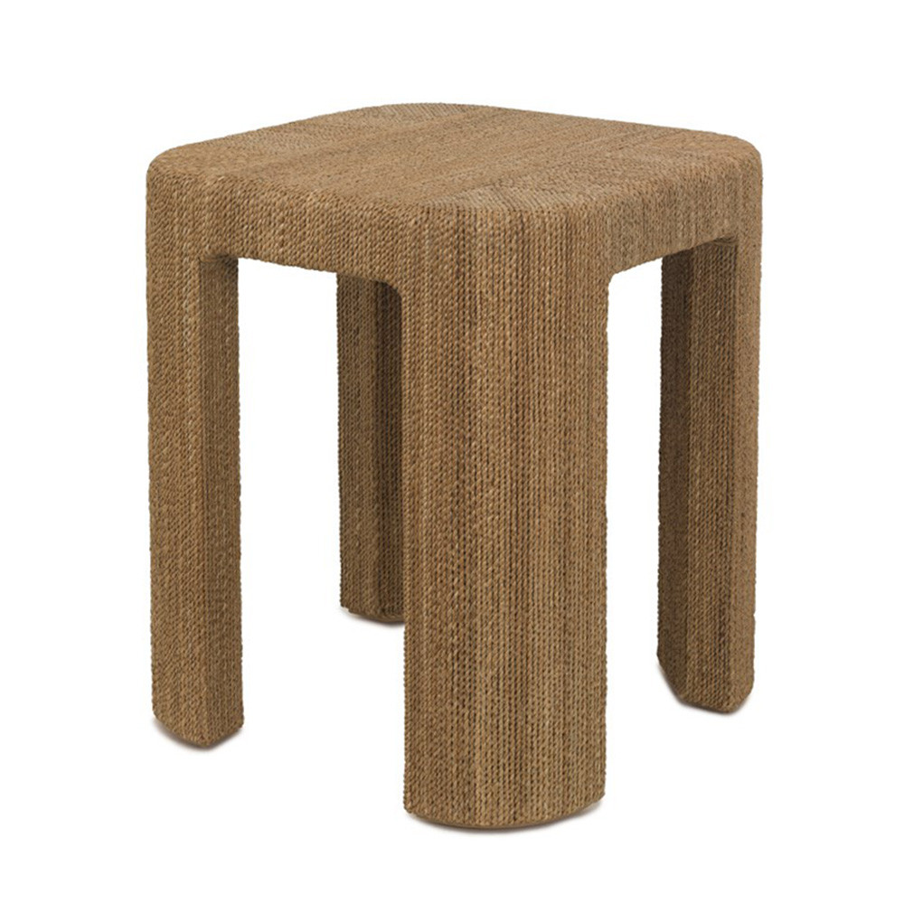 Corso End Table
20 x 20 x 24 H inches
Rope wrapped wooden frame Corso End Table
20 x 20 x 24 H inches
Rope wrapped wooden frame