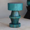 Dario Side Table
14 dia x 22 H inches
Azure Blue Finish