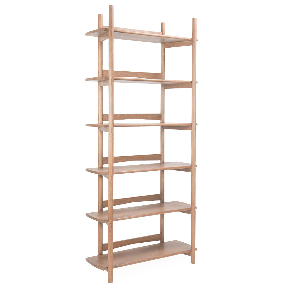 Mora Bookcase
35 x 14 x 81 H inches
Solid White Oak
Sienna Finish Mora Bookcase
35 x 14 x 81 H inches
Solid White Oak
Sienna Finish