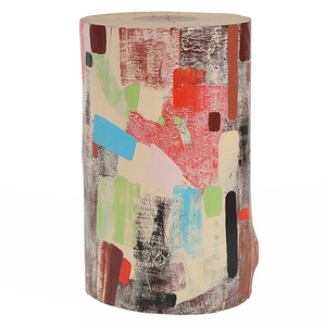 Ximena Hand Painted Log Table
12 dia x 22 H inches