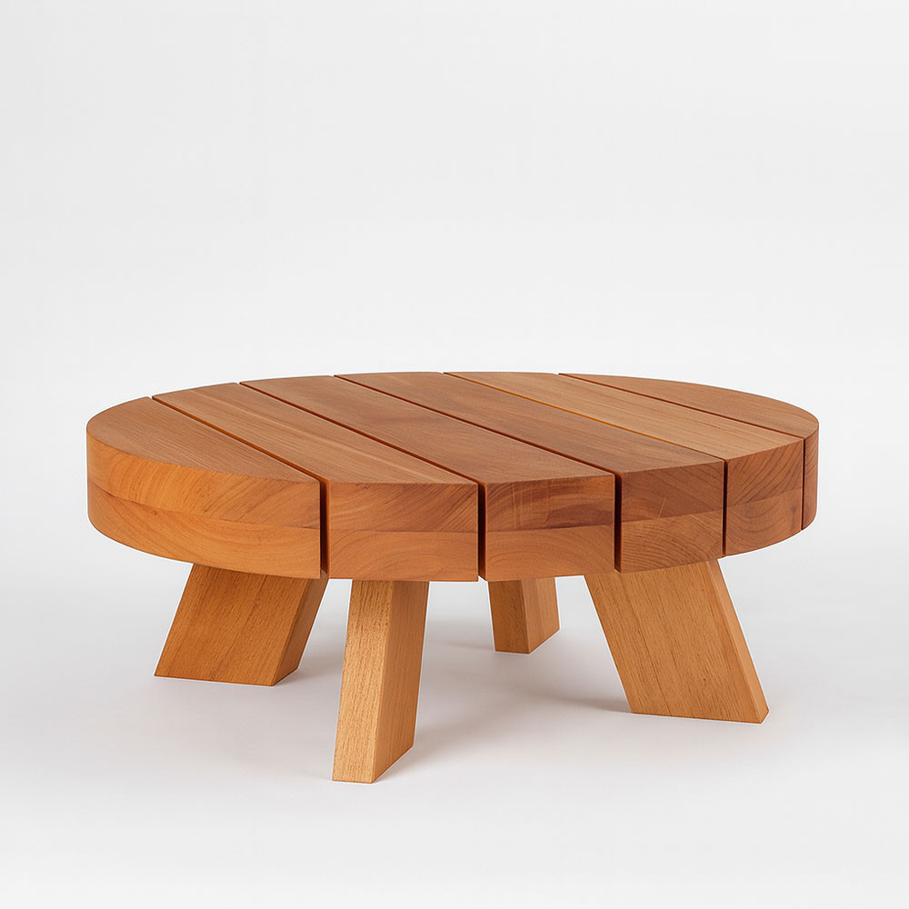 Uli Outdoor Cocktail Table - Handcrafted Weather-Resistant Design