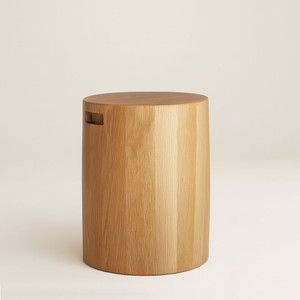 Xarles Occasional Table
16 dia x 22 H inches
White Oak
Sealed Topcoat