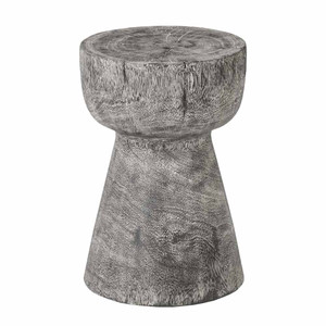Griseo Grey Wash Stool Table - TH96666
12 dia x 18 H inches
Chamcha Wood