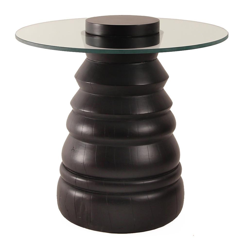 Donostia End Table
26 dia x 24.5 H inches
Ebony Donostia End Table
26 dia x 24.5 H inches
Ebony