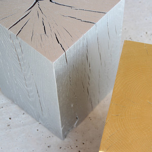 Taxco Metallic Oak Cube Table
15 x 13 x 20 H inches and 14 x 14 x 21 H inches
Metallic Lacquer Finish