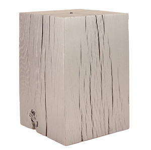 Taxco Metallic Oak Cube Table
14 x 14 x 21 H inches
Metallic Silver Lacquer Finish