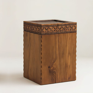 Chimayo Cube Table
14 x 14 x 21 H inches
Honey Brown Finish