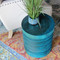 Abaidoo Low Stool Table
16 dia x 18 H inches
Azure Finish