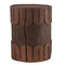 Bisous Hand Carved Log Table
12 - 16 dia x 18 H inches
