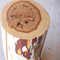 Outono Hand Painted Log Table
12 dia x 22 H inches