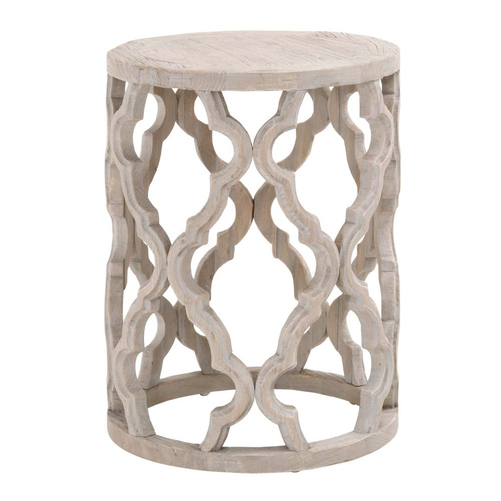 Clover End Table - 8028.SGRY-ELM
18 dia x 23.5 H inches
Reclaimed Elm Wood Clover End Table - 8028.SGRY-ELM
18 dia x 23.5 H inches
Reclaimed Elm Wood