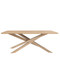 Oak Mikado Dining Table - 50179
80 x 42 x 30 H inches
Oak Wood