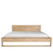 Oak Nordic II Bed - 51219/51218
85.5 x 88 x 37.5 H inches
Oak Wood