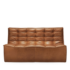 N701 Two Seat Sofa
55.5 x 36 x 30 H inches, 17 inch seat height
Leather