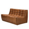 N701 Two Seat Sofa
55.5 x 36 x 30 H inches, 17 inch seat height
Leather