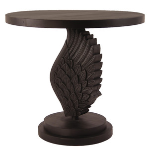 Starling End Table
32 dia x 30 H inches
Ebony Finish