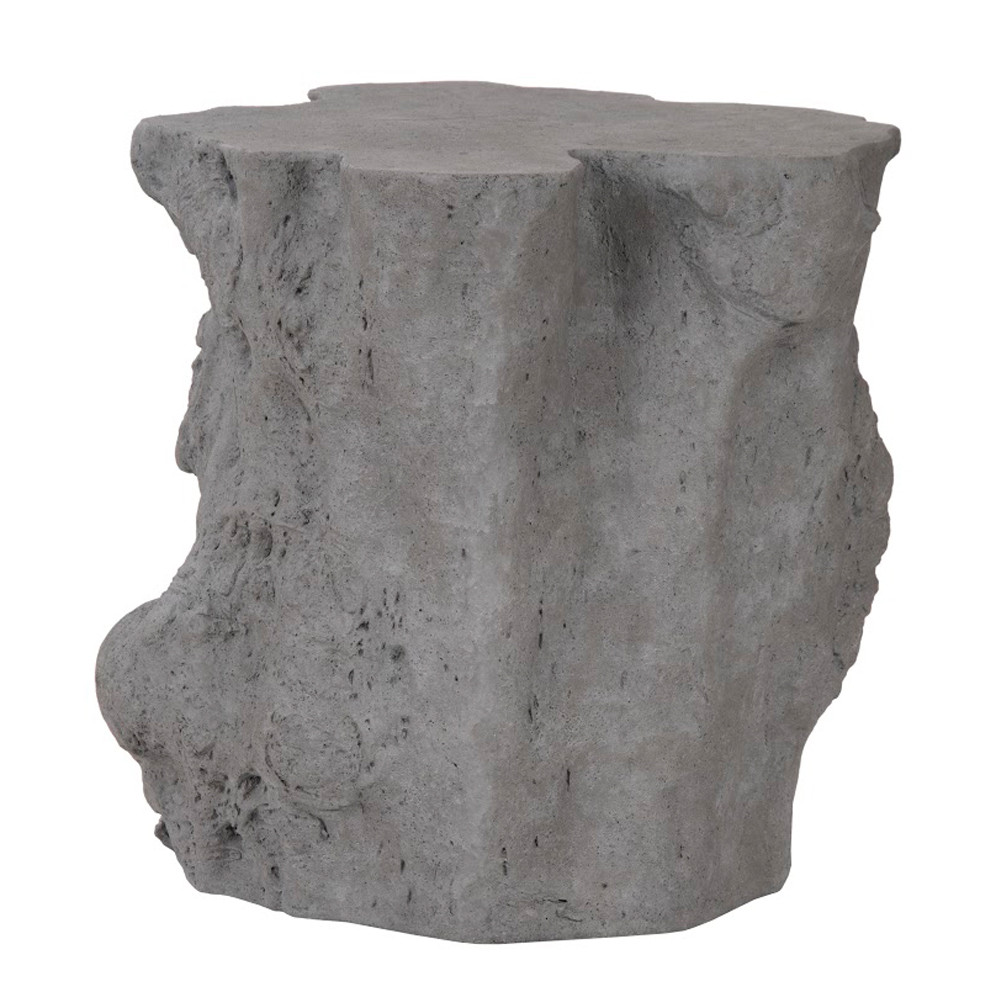 Log Shadow Stone Side Table - PH104193
24 x 24 x 24 H inches
Resin
