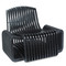 Arata Chair
33.5 x 30 x 25 H inches
Pine Wood
Black