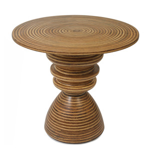 Cobo Occasional Table
24 dia x 22 H inches
Rattan Veneer