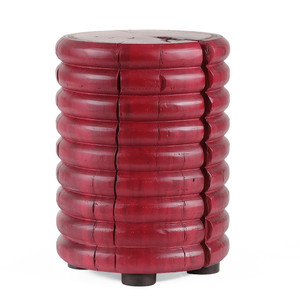 Kiki Occasional Table
14 dia x 19 H inches
Garnet Red Finish