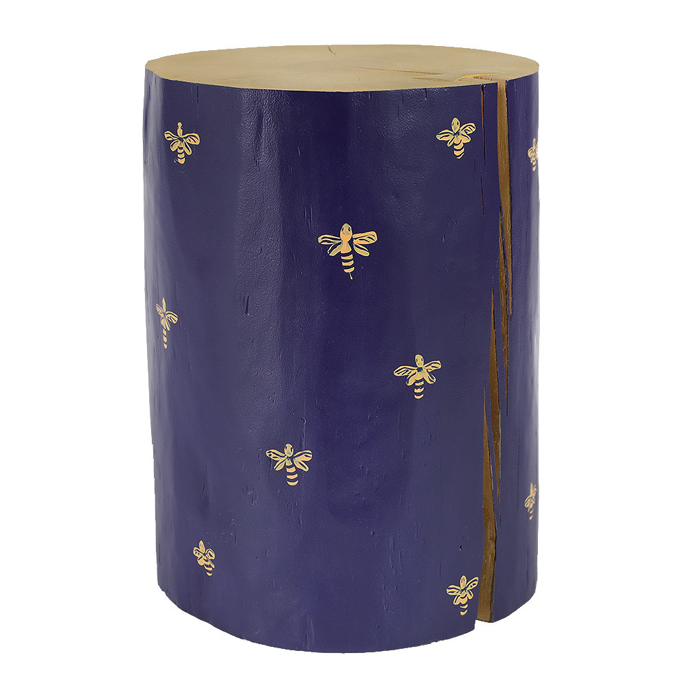 Abejita Hand Painted Log Table
12 dia x 16 H inches Abejita Hand Painted Log Table
12 dia x 16 H inches