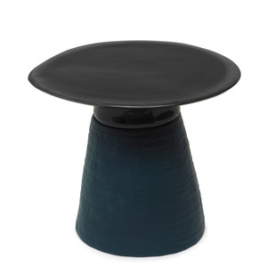 Blue Conc Occasional Table
17.75 dia x 14 H inches