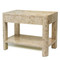 Cleo Stone Night Stand
32 x 19 x 24 H inches
Fossil Stone Veneer 