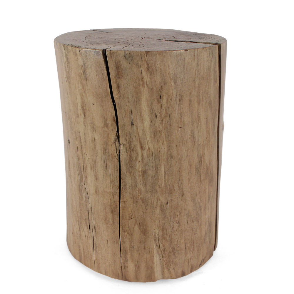 Solid Wood Stump Table Pfeifer Studio