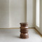 Verona Walnut Stool Table
14 dia x 22 H inches
Natural Finish