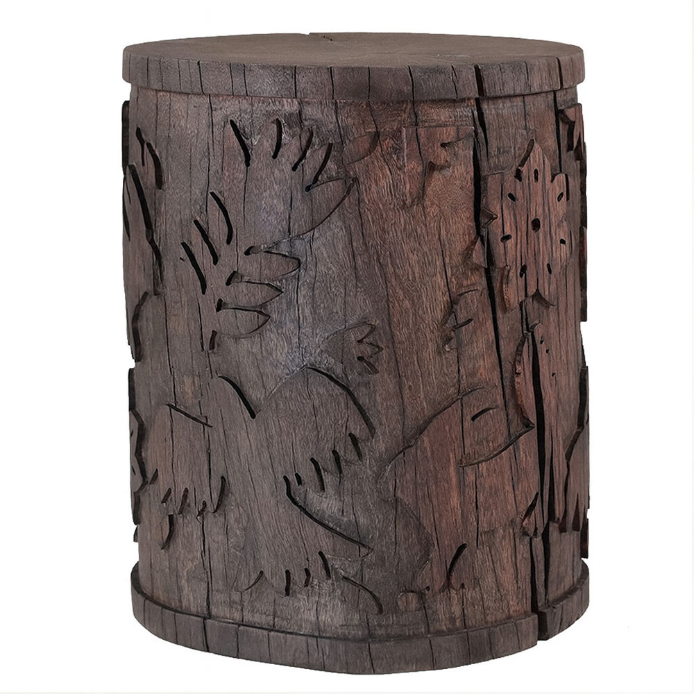 Paradisia Hand Carved Log
Bird side table
12 - 16 dia x 18 H inches
Cocoa Brown Paradisia Hand Carved Log
Bird side table
12 - 16 dia x 18 H inches
Cocoa Brown