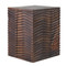 Arelius Carved Cube Table
15 x 15 x 19.5 H inches
Honey Brown Finish