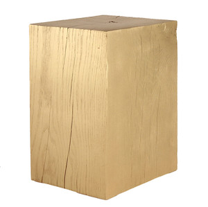 Taxco Metallic Oak Cube Table
13 x 15 x 20 H inches
Metallic Gold Lacquer Finish