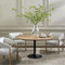 Tallea Dining Table - ANAT-001
55 dia x 30 H inches
Mango, Metal